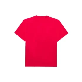 SS21 med alfabettryck, kortärmad, unisex, röd 651795TKV816295