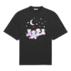 SS21 T-shirt med Love Bear-tryck, svart 641532TJVI11000