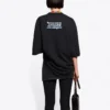 SS21 T-shirt med Love Bear-tryck, svart 641532TJVI11000