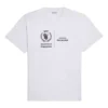 SS21 T-shirt med rund hals och logotyp, grå 612965THV841167