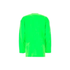 SS21 T-shirt med tryck för män, grön 641667TJVI34162