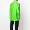 SS21 T-shirt med tryck för män, grön 641667TJVI34162