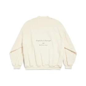 SS24-logotyp med notblad på tröja ”Beige” 699212TMVO69069