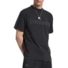 Standard-T-shirt med normal passform ”Black Faded” 850261TTVC71041