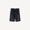 Stay-press-shorts i denim för herr i svart