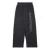 Stencil-inspirerade baggy-joggingbyxor ”Black Grey” 771081TQVA41750