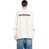 Strike 1917 Oversized tröja med rund hals ”White” 699242TMVH29800