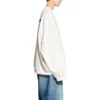 Strike 1917 Oversized tröja med rund hals ”White” 699242TMVH29800
