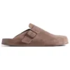 Sunday Mules ”Tan Matte Calfskin” 761712WCGA12010