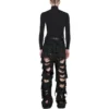 Super Destroyed Baggy Byxor ”Black” 745248TBP471363
