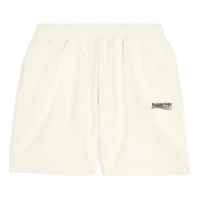 Sweatshorts för Political Campaign ”Beige” 676137TKVI98962