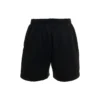 Sweatshorts med logotyp i borstad stil ”Washed Black” 676137TMVA39034