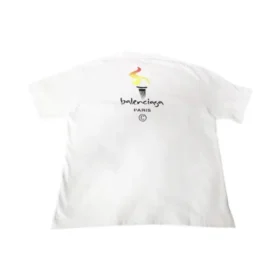 T-shirt för OS i Paris ”White” 612966TIV449040