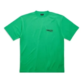 T-shirt för Political Campaign, stor passform ”Grön Svart Blå” 641675TPVD33600