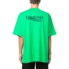 T-shirt för Political Campaign, stor passform ”Grön Svart Blå” 641675TPVD33600