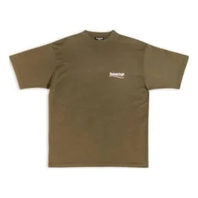 T-shirt för Political Campaign, stor passform, ”Khaki” 641675TKVJ12463