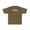 T-shirt för Political Campaign, stor passform, ”Khaki” 641675TKVJ12463