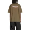 T-shirt för Political Campaign, stor passform, ”Khaki” 641675TKVJ12463