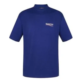 T-shirt för Political Campaign, stor storlek, ”Blue” 620969TIV521195