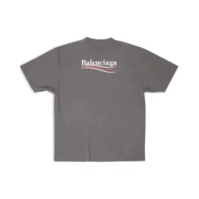 T-shirt för Political Campaign, stor storlek ”Grey” 641655TNVG51227