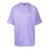 T-shirt för Political Campaign, stor storlek ”Purple” 641675TKVJ13072