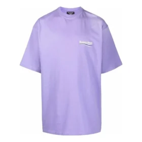 T-shirt för Political Campaign, stor storlek ”Purple” 641675TKVJ13072
