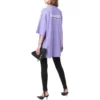 T-shirt för Political Campaign, stor storlek ”Purple” 641675TKVJ13072