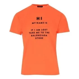 T-shirt ”Hi My Name Is” ”Orange” 661705TKVK47513