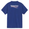 T-shirt i bomullsjersey med politisk logotyp BLGA-508203-TAV44-BL