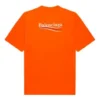 T-shirt i stor passform ”Fluo Orange” 641675TKVE87073