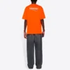 T-shirt i stor passform ”Fluo Orange” 641675TKVE87073