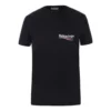 T-shirt med alfabetlogotyp, kortärmad, svart 612964TIV521070