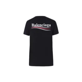 T-shirt med alfabetlogotyp, kortärmad, svart 612964TIV521070