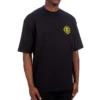 T-shirt med Crest-logotyp ”Black” 612966TLV611000