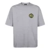 T-shirt med Crest-logotyp ”Grey” 612966TLV611300