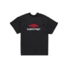 T-shirt med dubbel framsida ”Washed Black” 791615TQVQ61021
