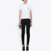 T-shirt med kort ärm och tryckt bokstavslogotyp ”White” 612964TIV529040