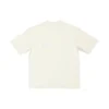 T-shirt med korta ärmar och Scissor Crest-logotyp ”Cream” 612966TMVA29069