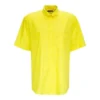 T-shirt med logo över hela ”Yellow White” 534332TBL967201
