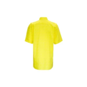 T-shirt med logo över hela ”Yellow White” 534332TBL967201