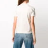 T-shirt med logotyp och rund hals, grå/vit 612964TJVD99054