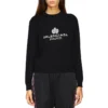T-shirt med logotyp och rund hals, svart 595106T15511073