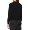 T-shirt med logotyp och rund hals, svart 595106T15511073