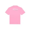 T-shirt med rund hals och Political Campaign logotyp, rosa/röd 641655TJVF75713