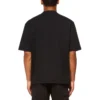 T-shirt med skriptlogotyp ”Black White” 612966TMVB41070