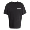 T-shirt med snitt i sidan ”Black” 641655TLVB39034
