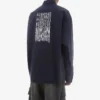 T-shirt med streckkodslogotyp ”Navy” 662982TKM028065