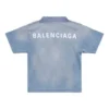 T-shirt med tryck på ryggen ”Blue White” 681864TPVK14313