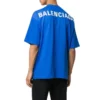 T-shirtar i bomull med logotyp på ryggen ”Blue” 570805THV808077