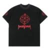 T-shirtar med metall-BB-schablon ”Black Red” 764235TPVI21568